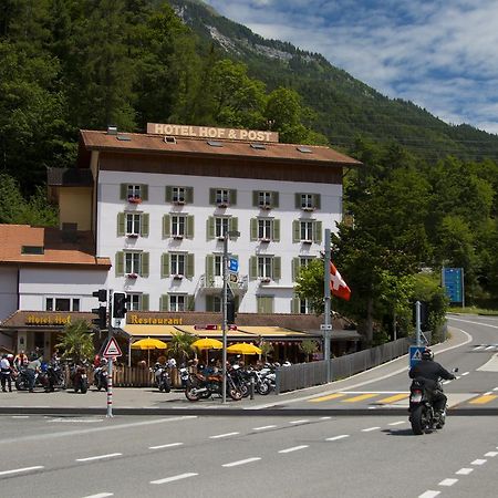 Hotel Hof Und Post Innertkirchen Dış mekan fotoğraf