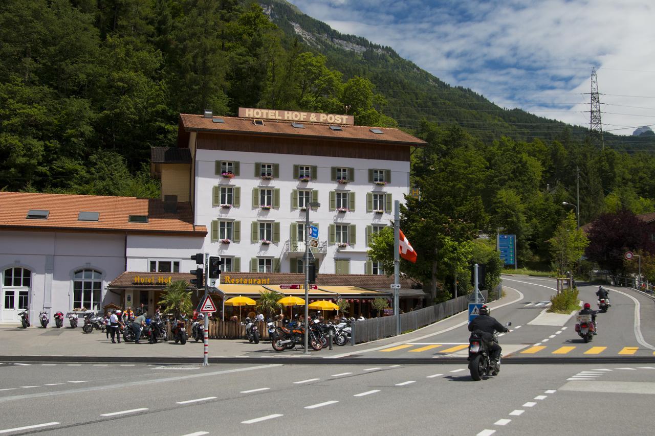 Hotel Hof Und Post Innertkirchen Dış mekan fotoğraf