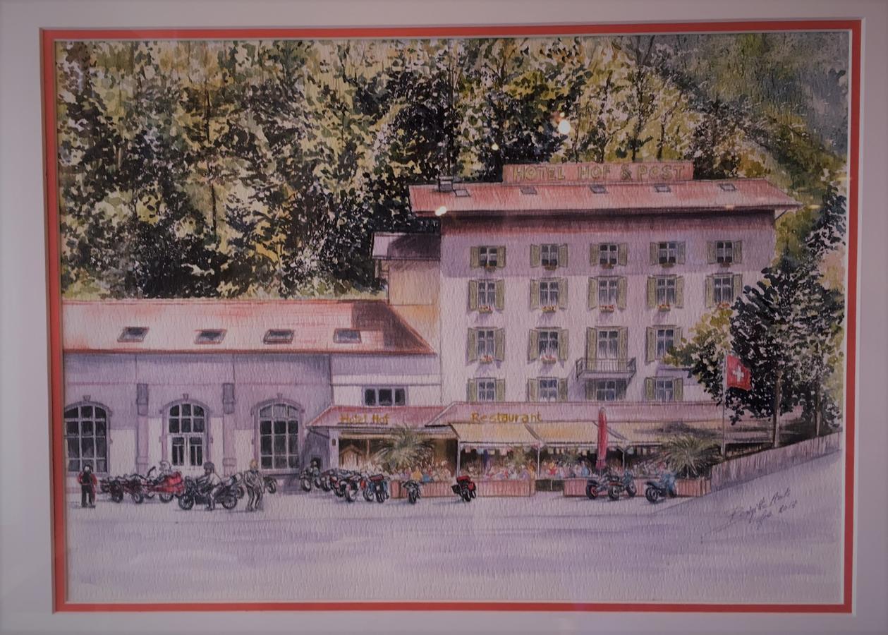 Hotel Hof Und Post Innertkirchen Dış mekan fotoğraf